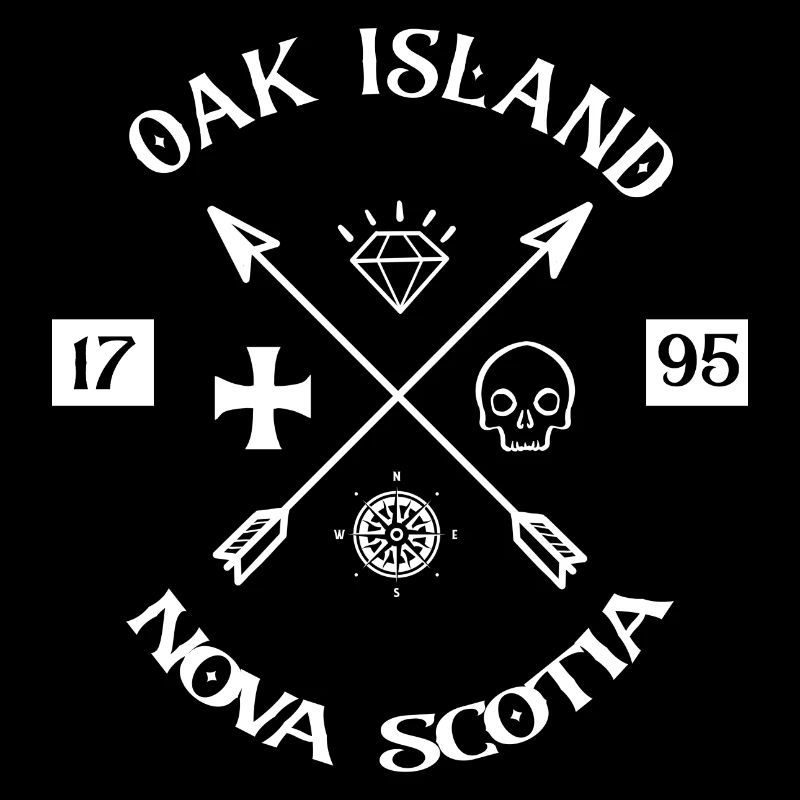 Oak Island Oneline Chasseur de Trésor Île pirate Canada