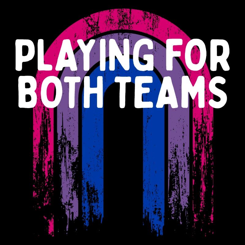 Playing for Both Teams Bisexual LGBTQ Bi Pride