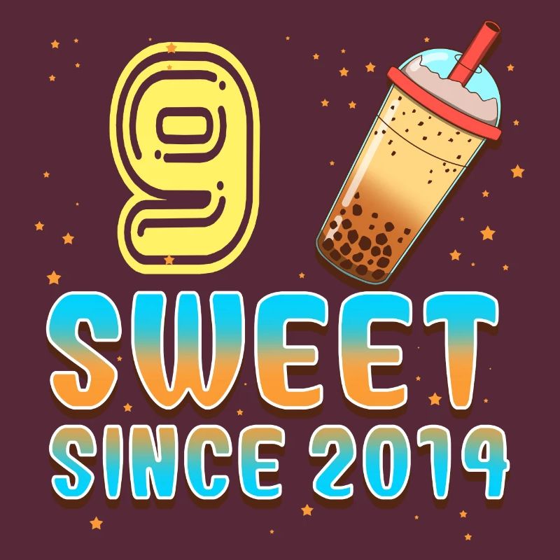 9e anniversaire Bubble Tee