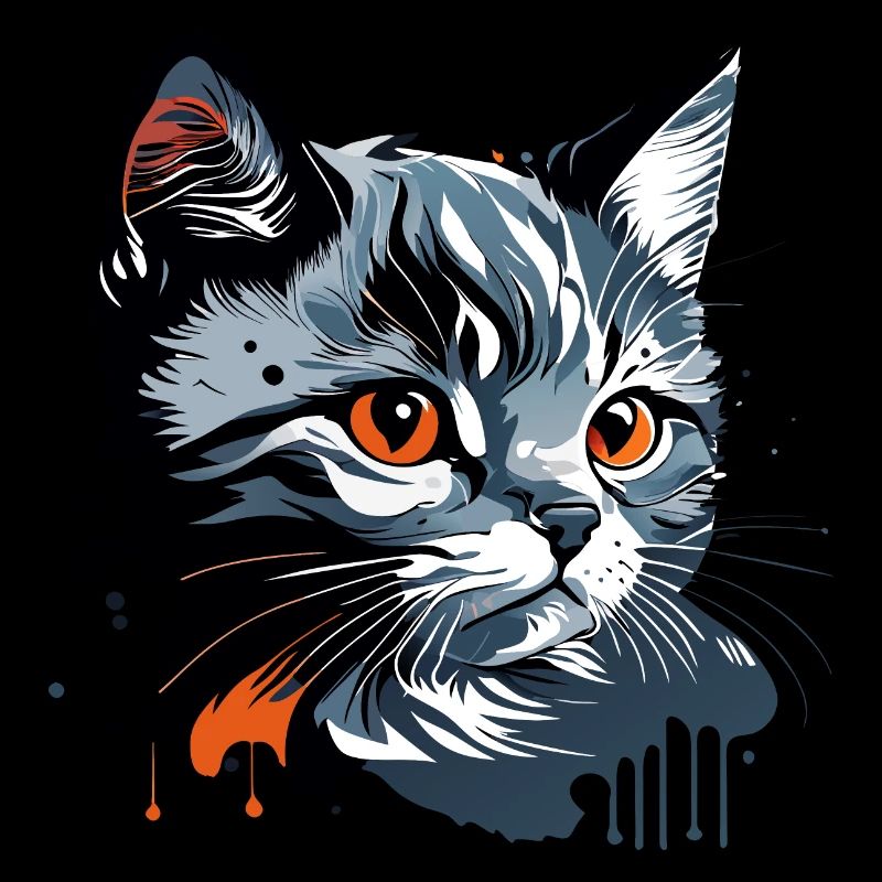 Chaton , jeune chat