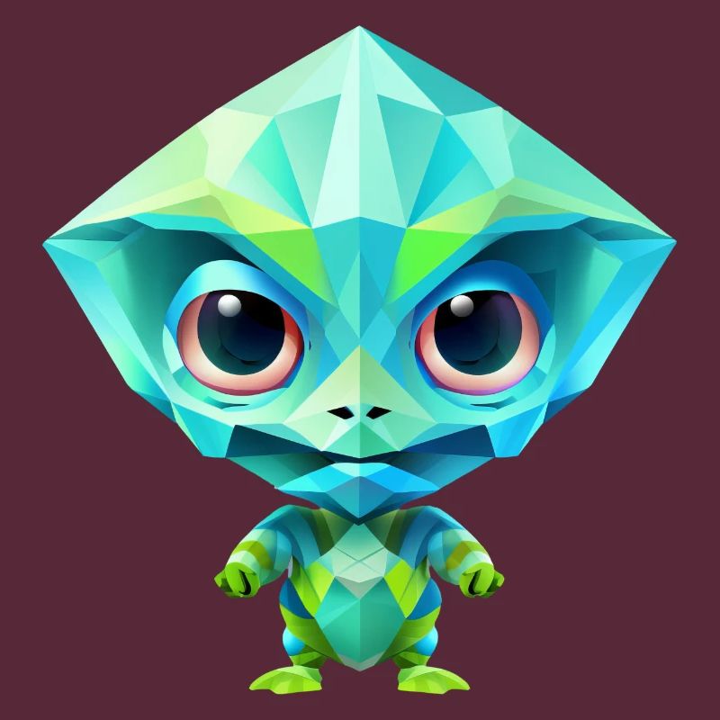 Polygone vert extraterrestre extraterrestre