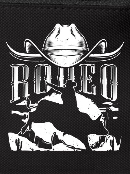 Rodeo Silhouette Bull Rider