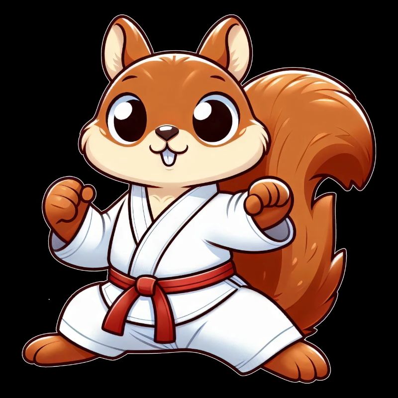 Fuchs Karate japanische Kampfkunst Kampfsport