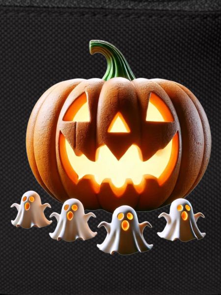 Halloween Pumpkin Ghosts