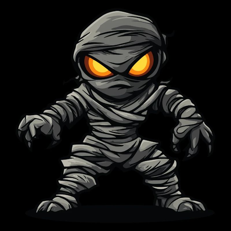 Mumie Halloween Comic