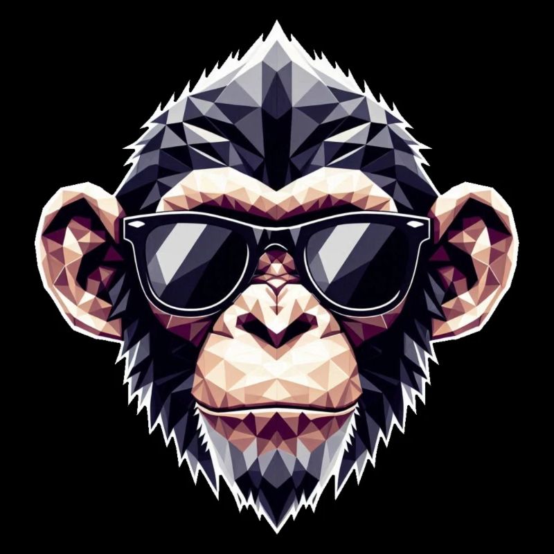 Lunettes de Singe Polygone