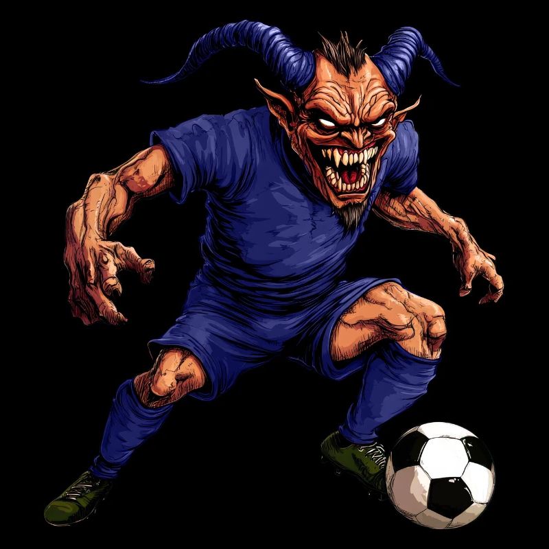 Devil Footballer