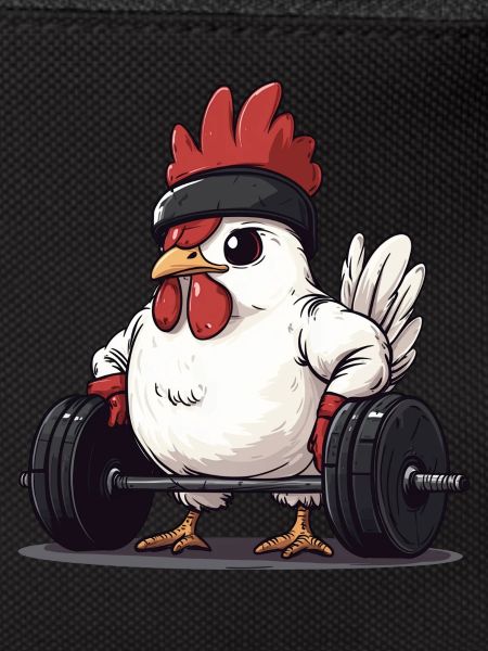 Deadlifting chicken