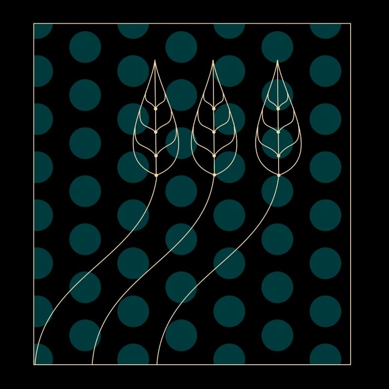 Plant Pattern Dots