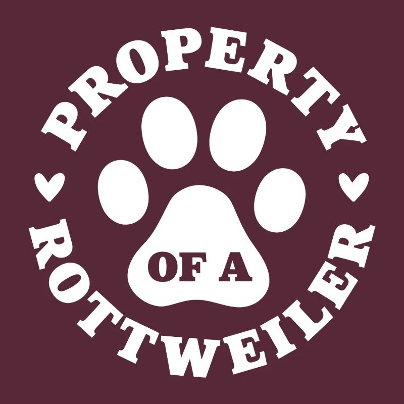 Eigentum eines Rottweilers