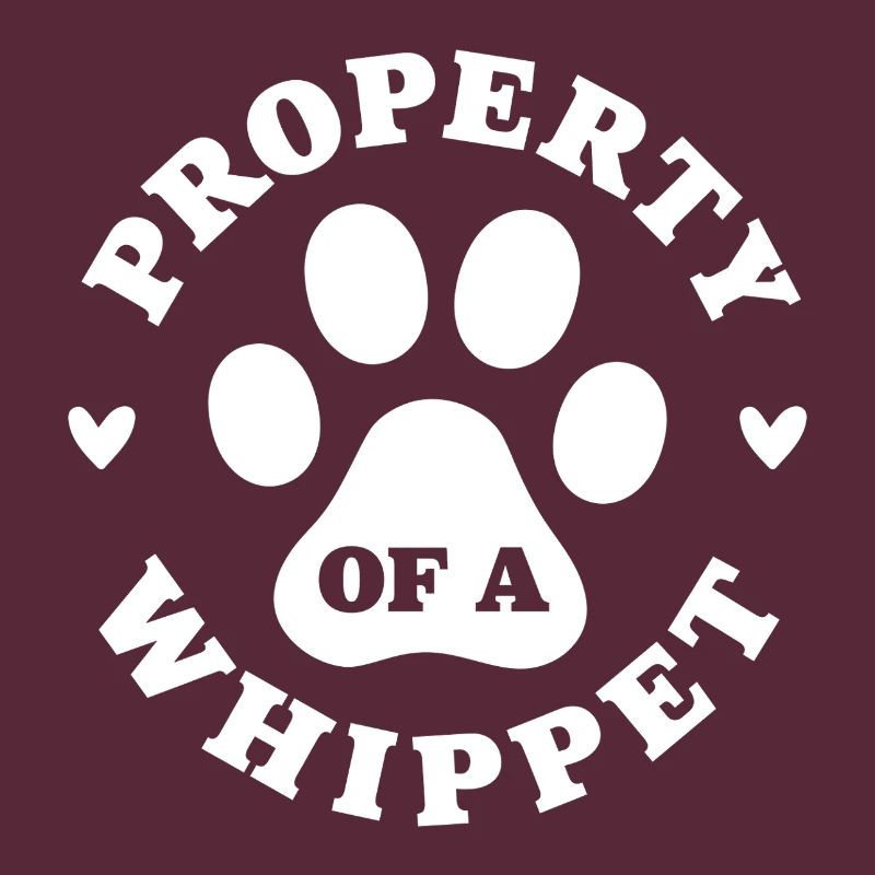 Eigentum eines Whippets