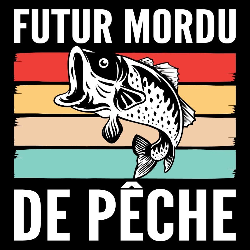 Mordu de Pêche pour bébé