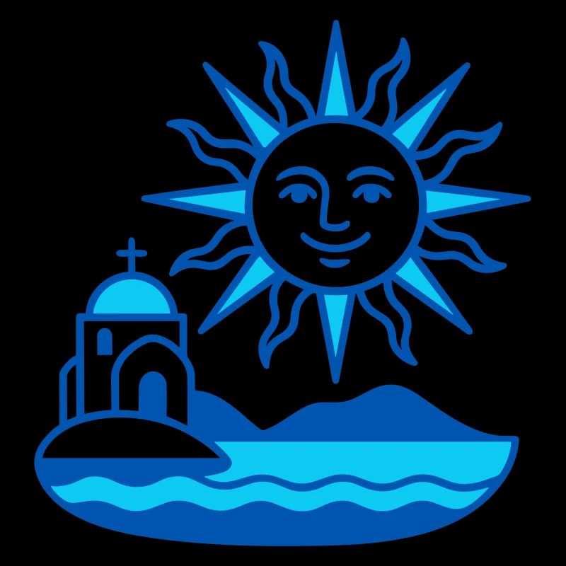 Grèce Soleil Art minimal