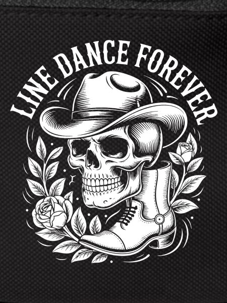 Line Dance Skull Western