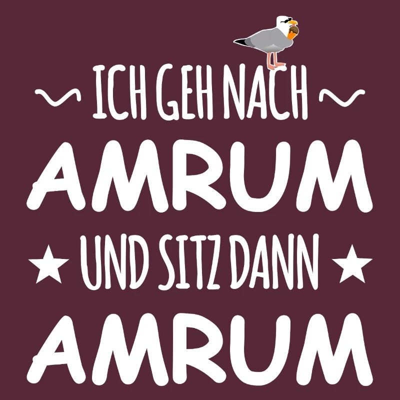 Amrum mit Schnaps Möwe