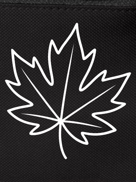 Maple Leaf Line Outline