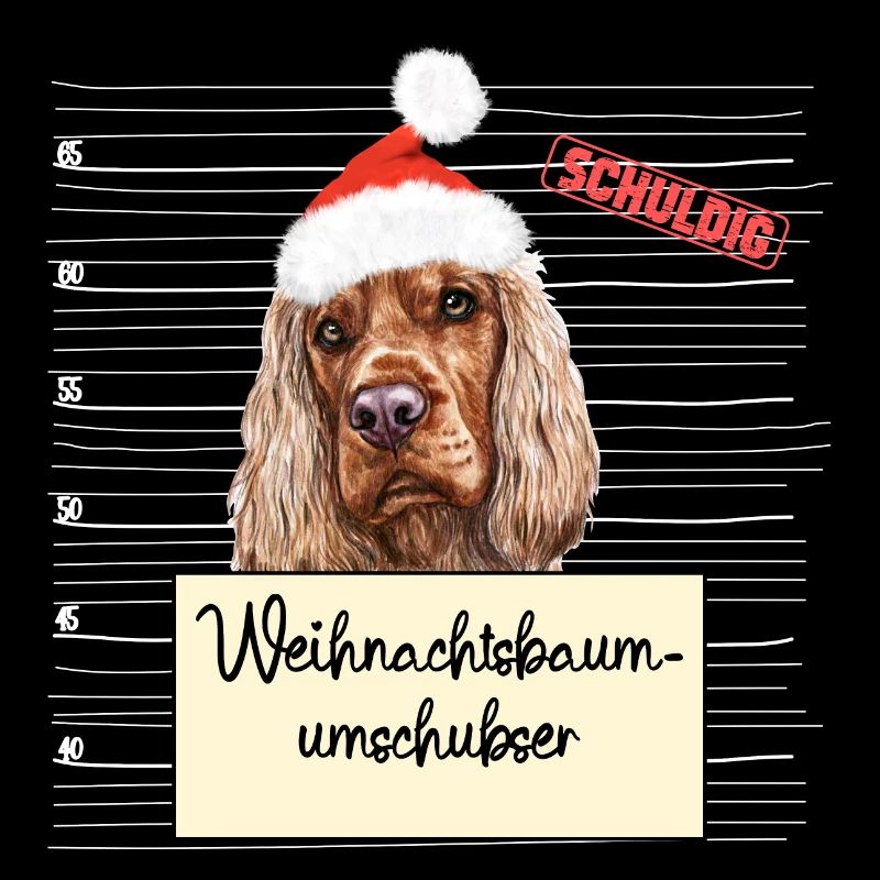 Weihnachtsbaum Umschubser Englischer Cocker Spanie