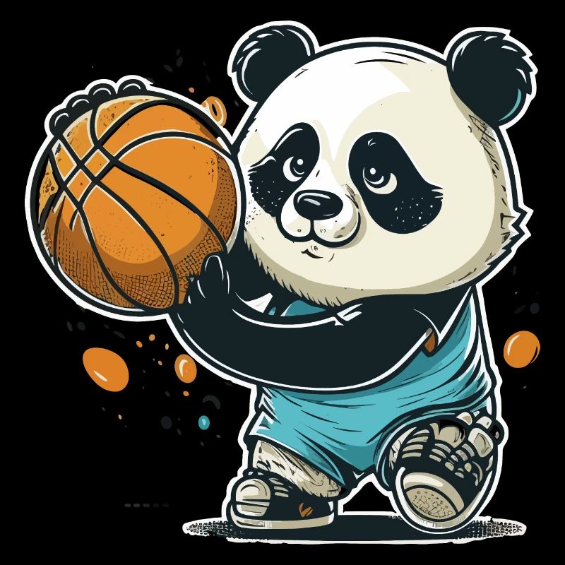 Cerceaux avec un panda