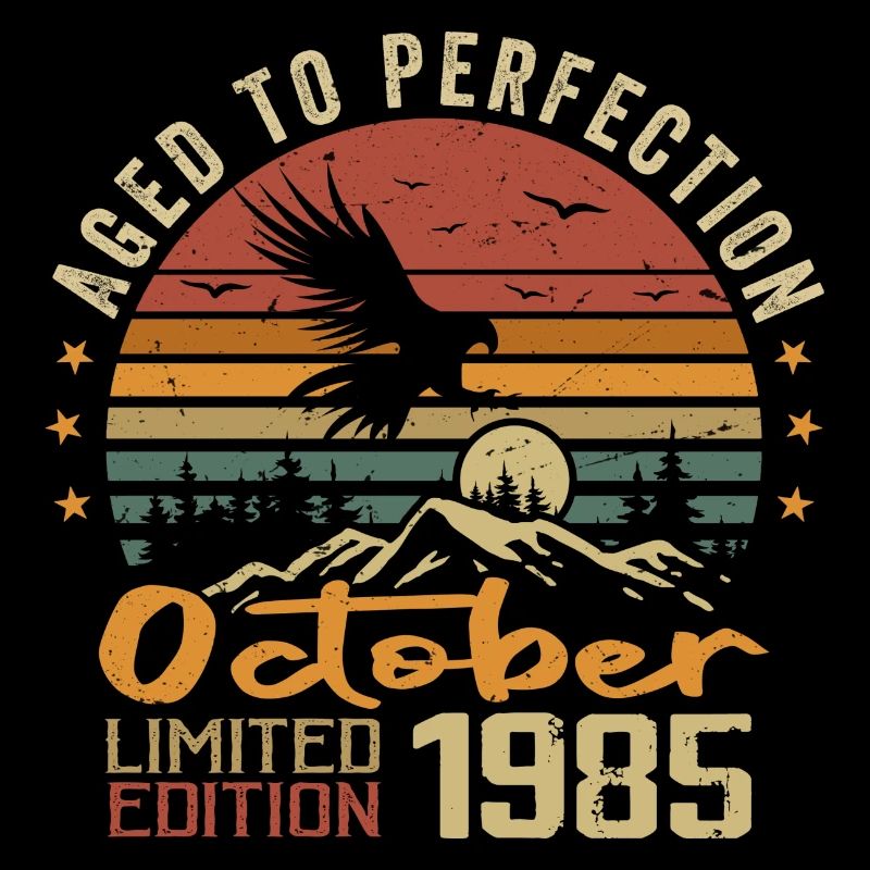 Vintage October 1985 - October 1985 Retro Gift