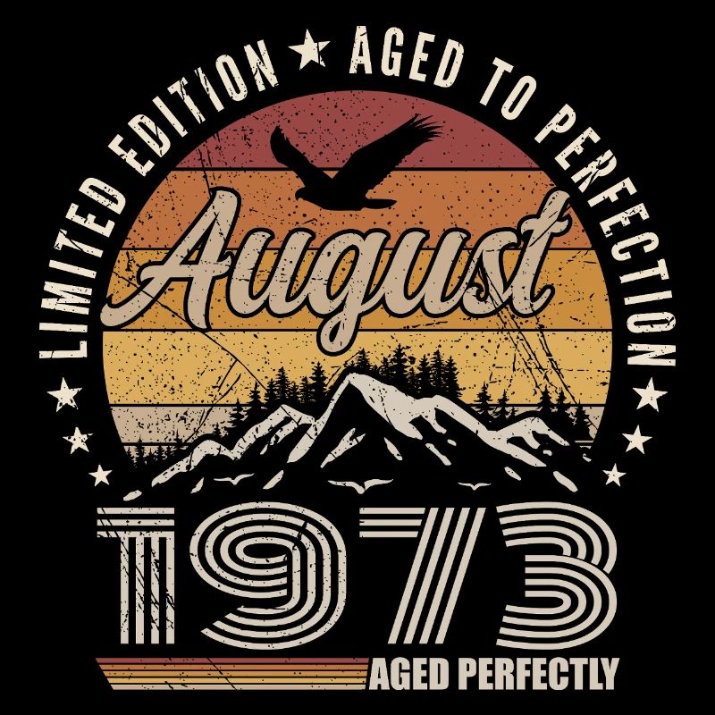 August 1973 Retro Anniversary August 1973 August 1973
