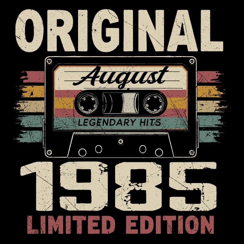 August 1985 August 1985 Geschenk August 1985 August 1985