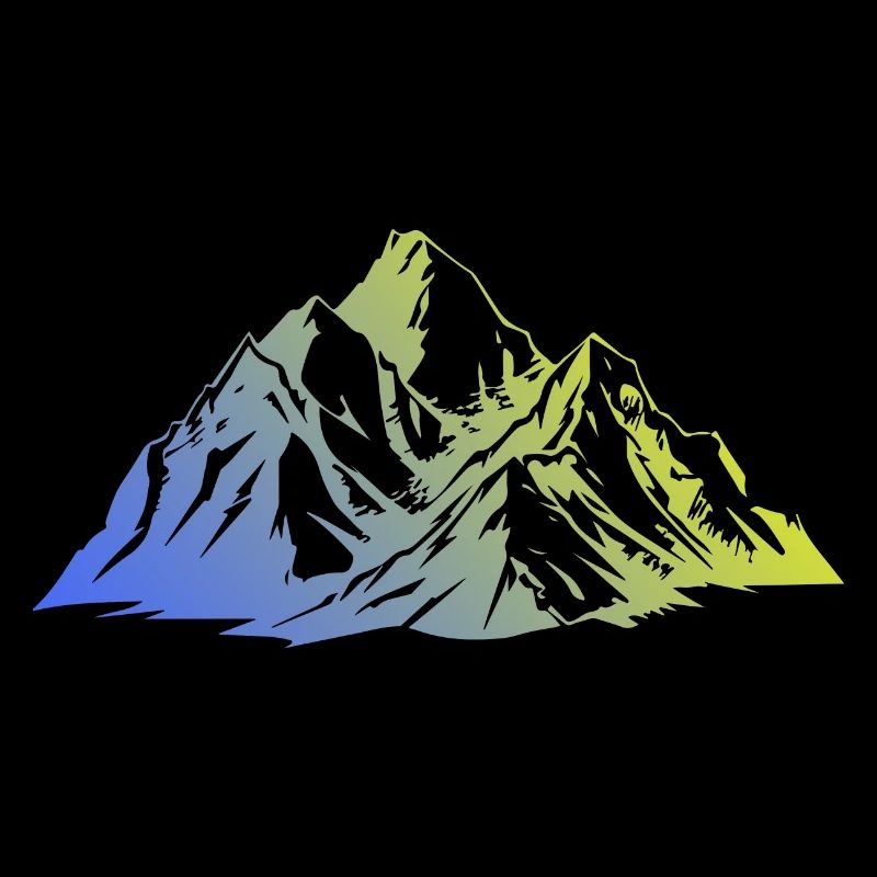 Landschaft Berge Silhouette