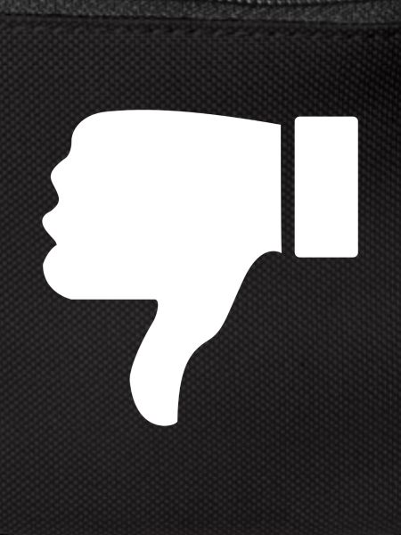 thumbs down