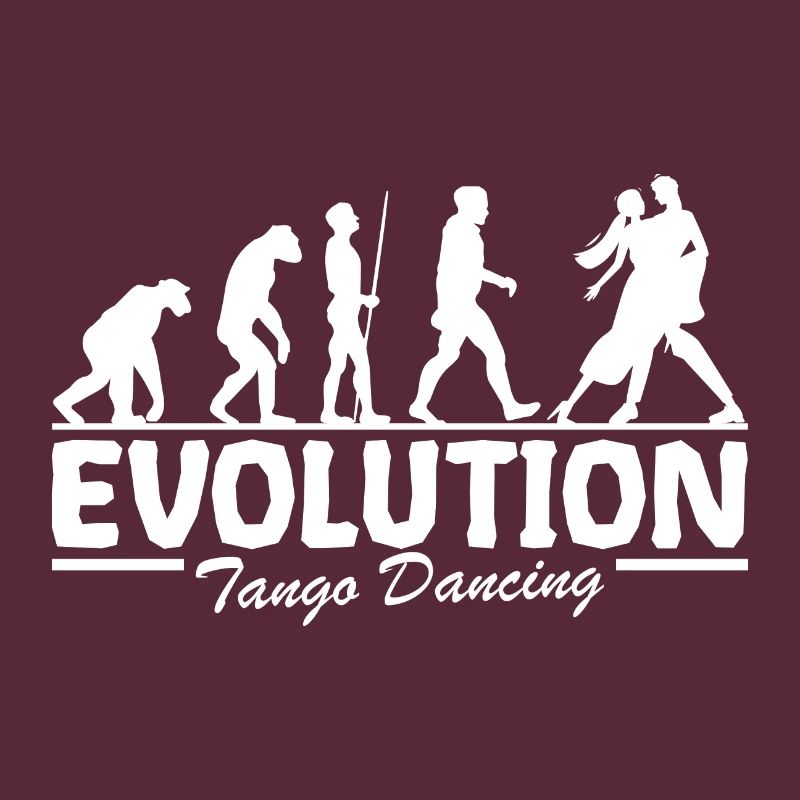 Tango danse évolution de la danse drôle pour couple de danse