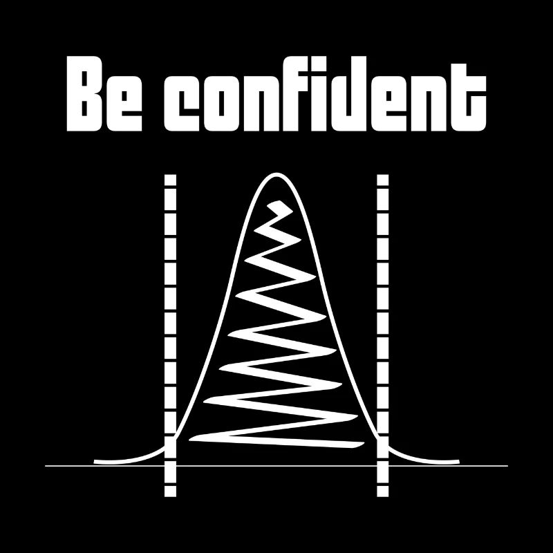 Be confident Informatik Datenwissenschaft Geschenk