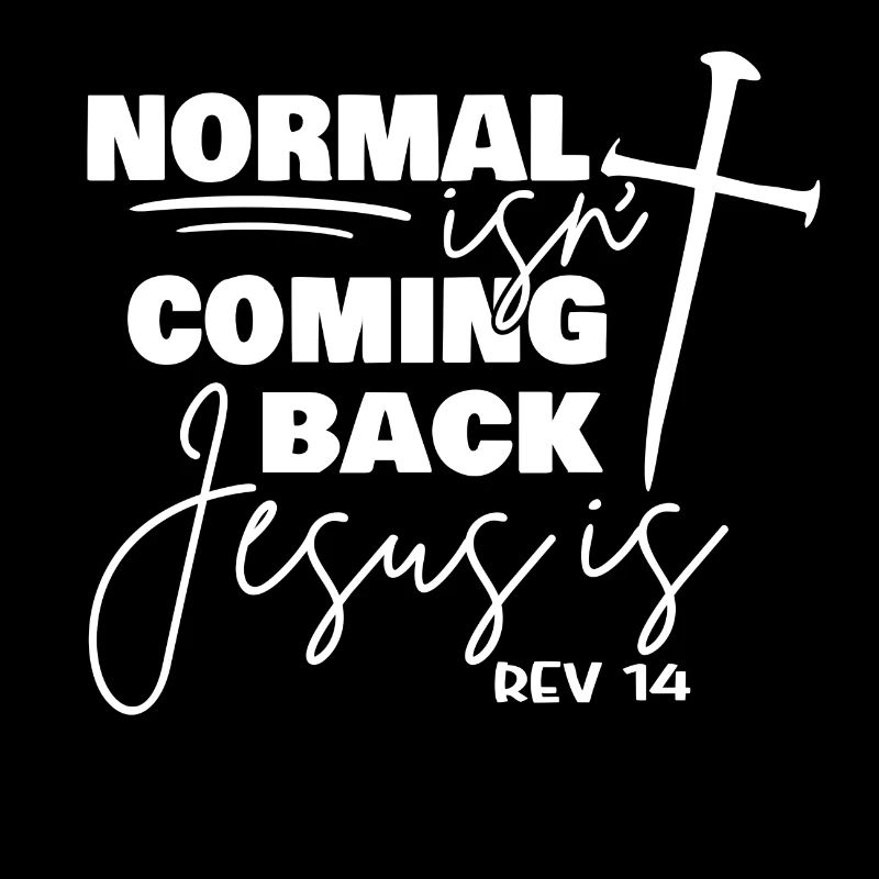Normal n’est pas de revenir Jésus est,