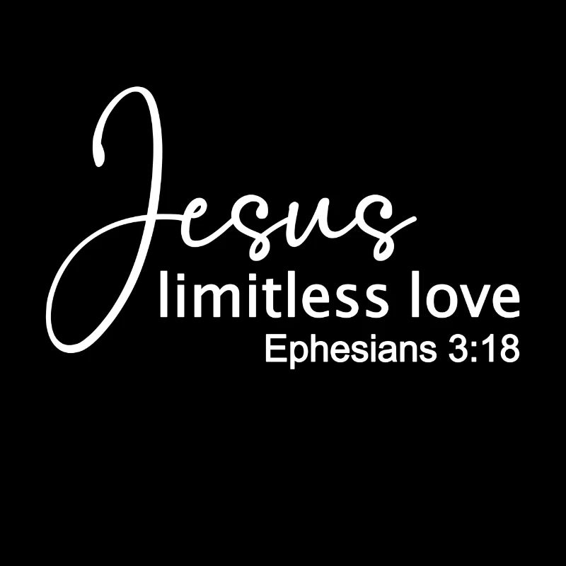 Conception chrétienne Jésus Amour illimité Éphésiens 3