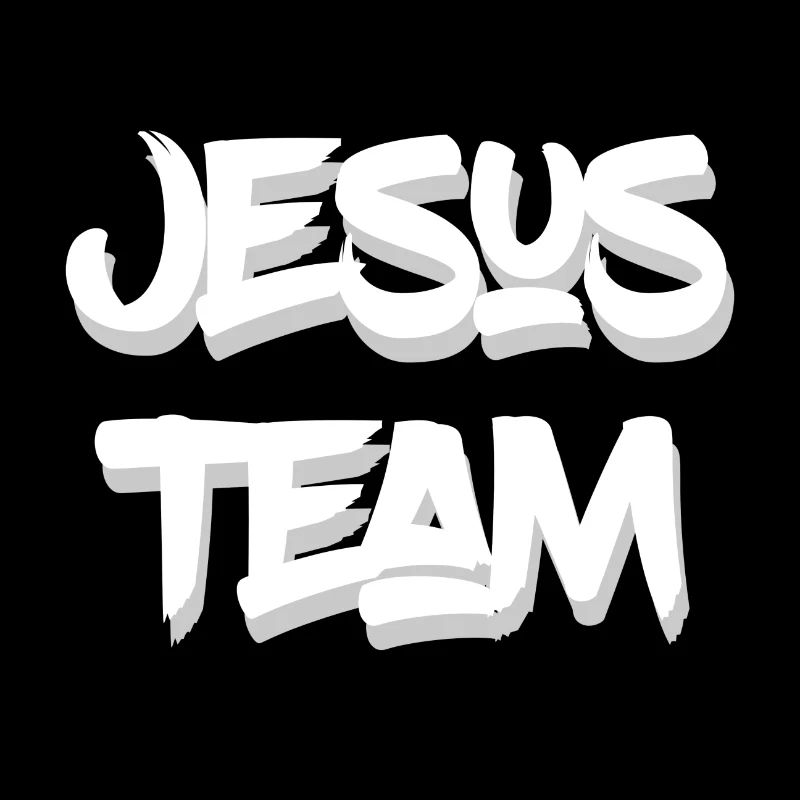 Christian Design Jesus Mannschaft