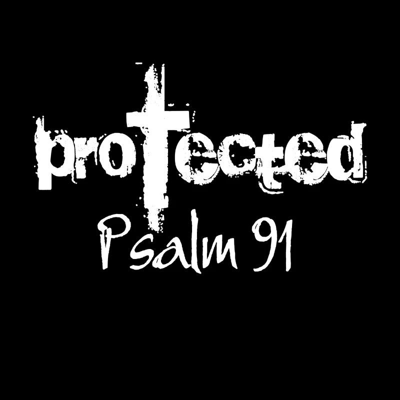 Christian Design Protected Psalm 91