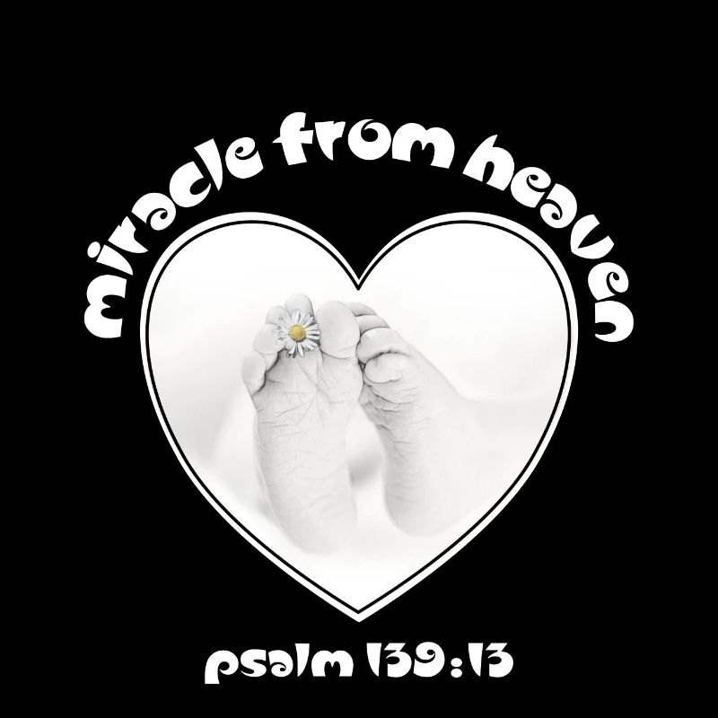 Christian Design Miracle from Heaven Psalm 139