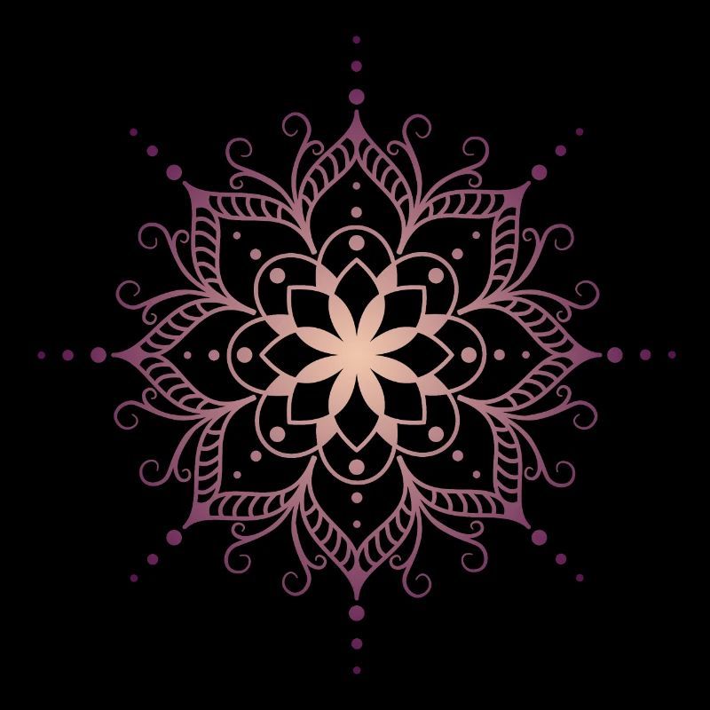 Mandala in rosa