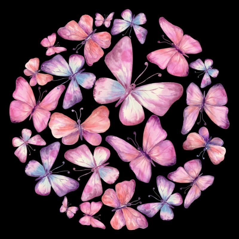 Papillon flottant
