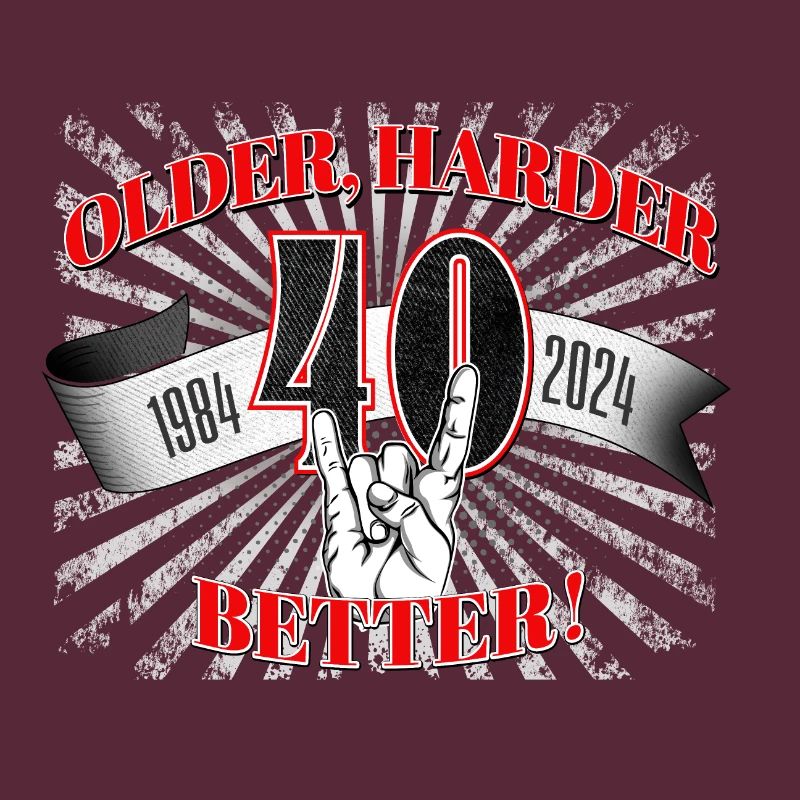 40.Geburtstag eines Metalfan oder Motorradfahrer