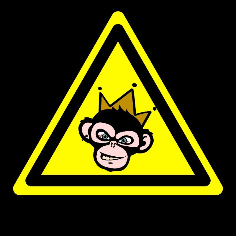 Avertissement de singe
