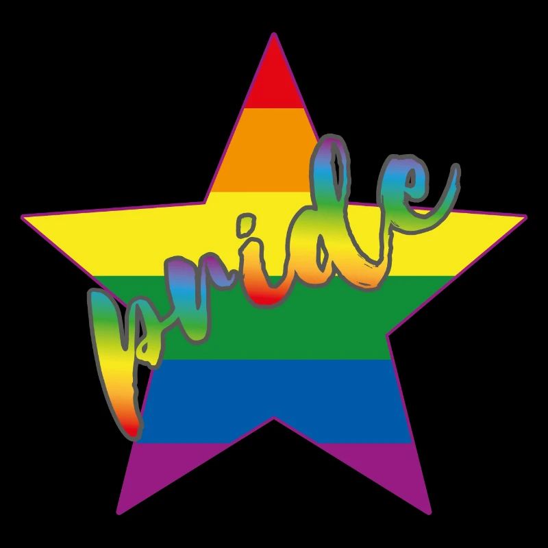 Rainbow Star Pride