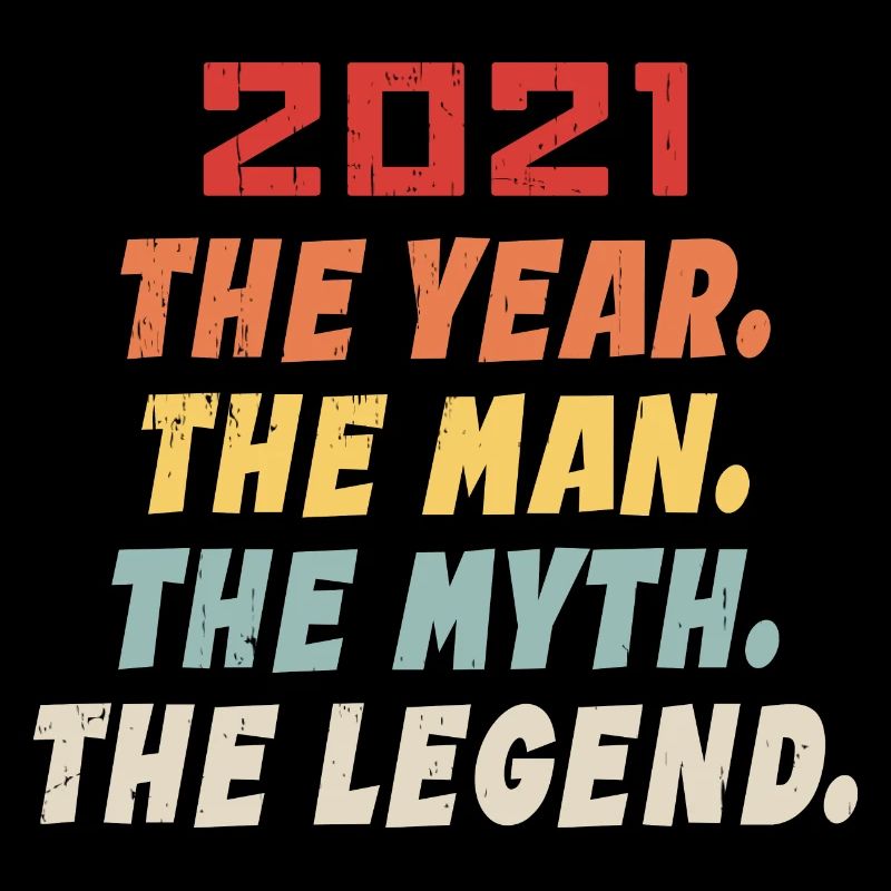 2021 Geburtstagsgeschenk, die Legenden geboren 2021