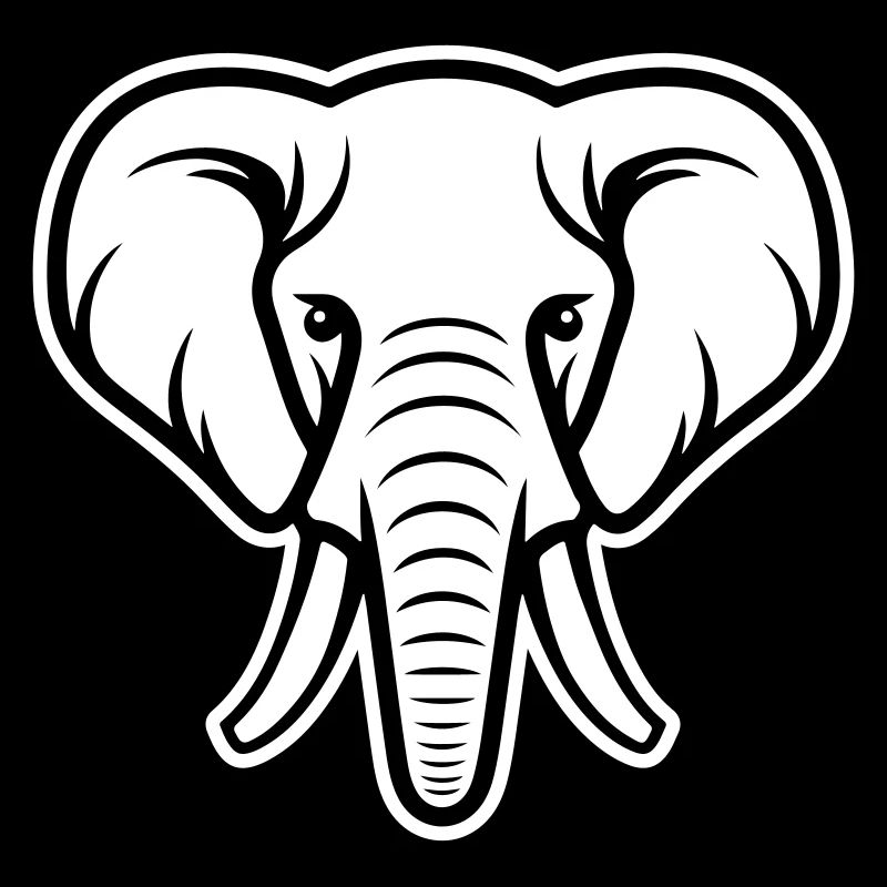 Elefant Kopf
