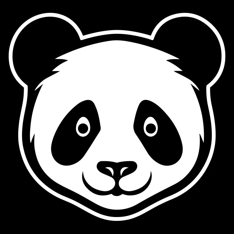 Panda Kopf