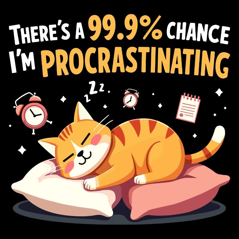 Lazy Cat Sarcastic Humor