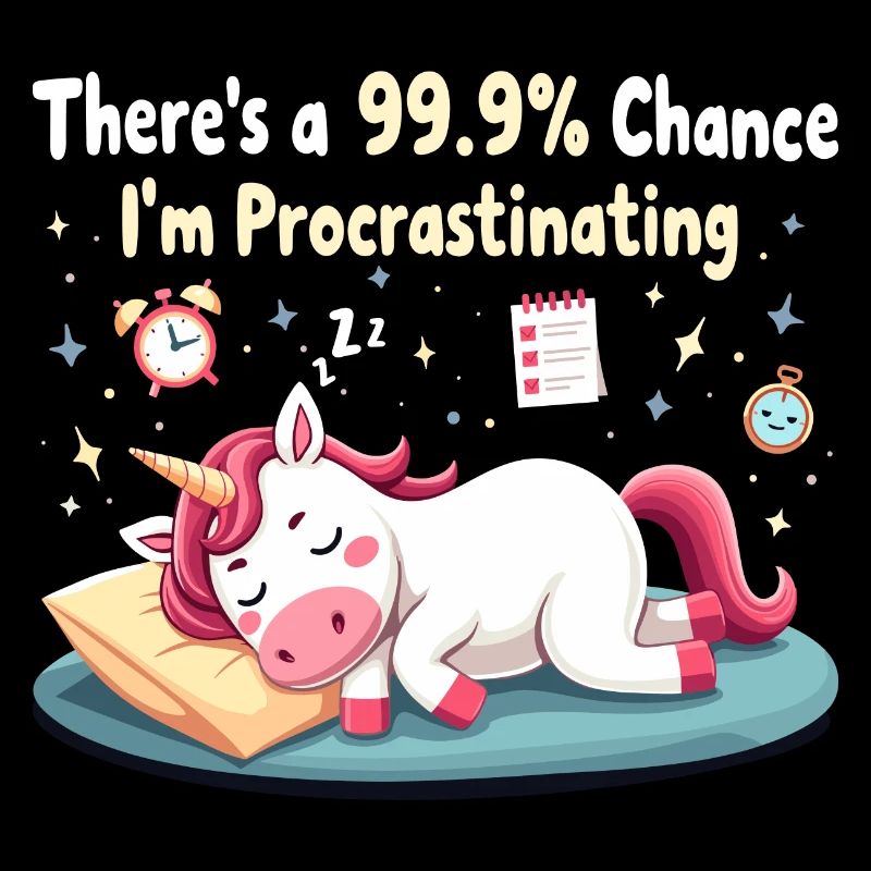 Unicorn Sloth Sarcastic Humor