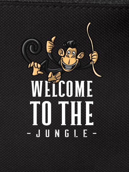 Jungle Monkey Welcome Design