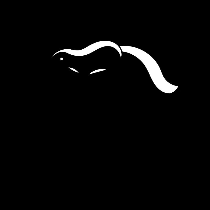 Nur Ein Mädchen Das Stinktiere Mag