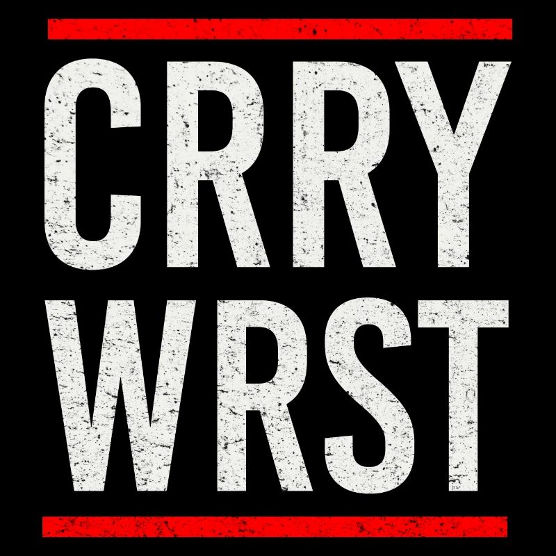 Currywurst Design im HipHop Style