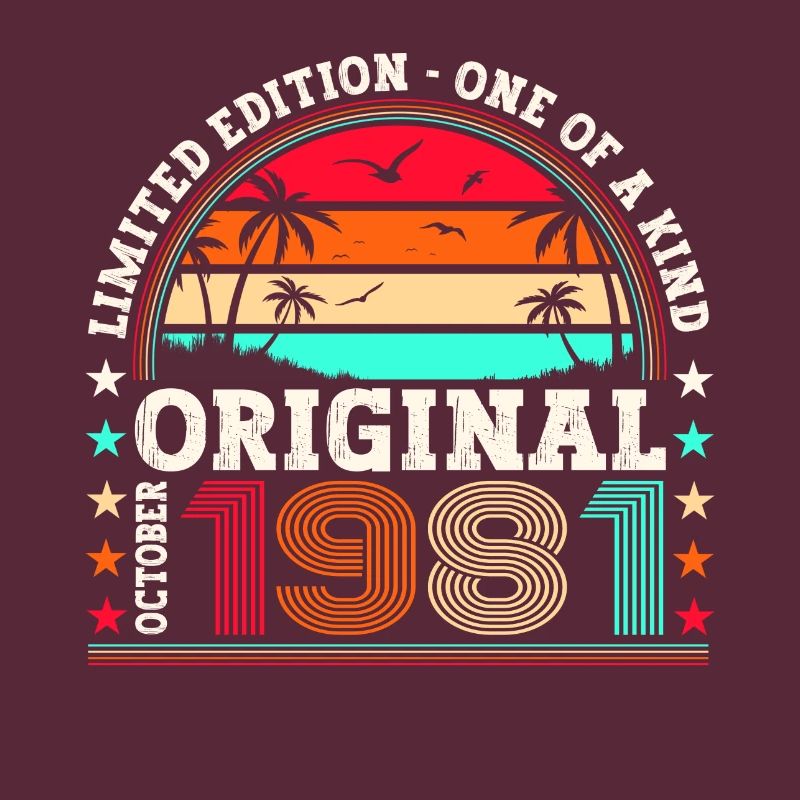 Original October 1981 41st Birthday Gift Cool