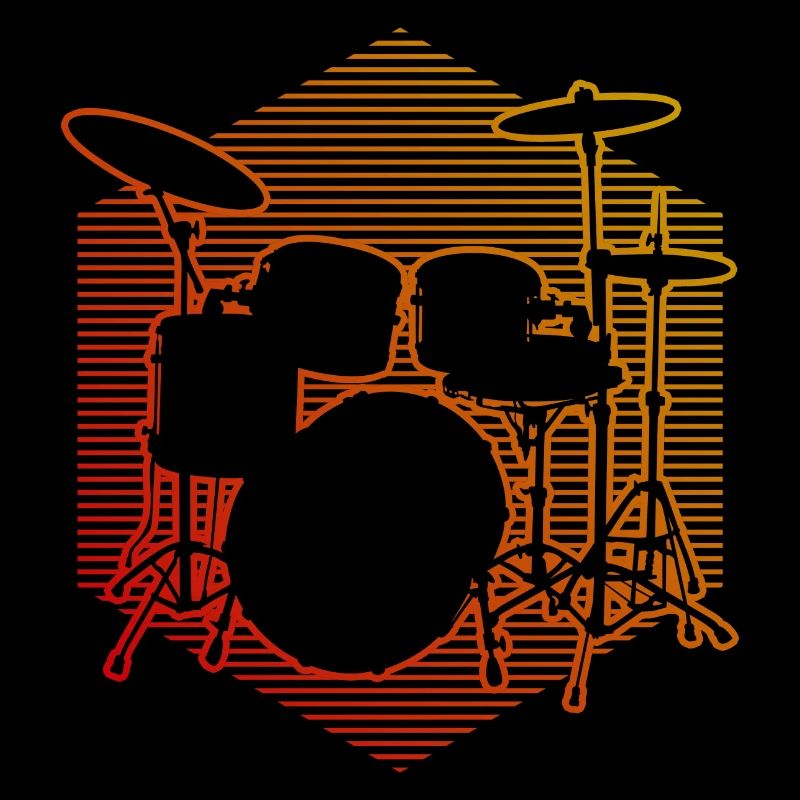 Drum Kit Drummer Drummer Drumming