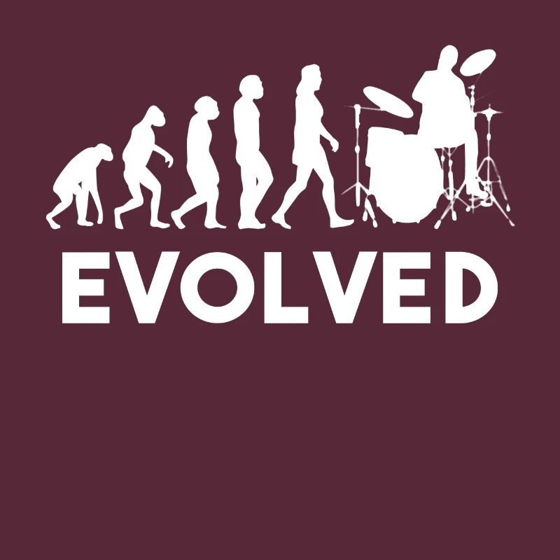 Drummer Schlagzeug Evolution